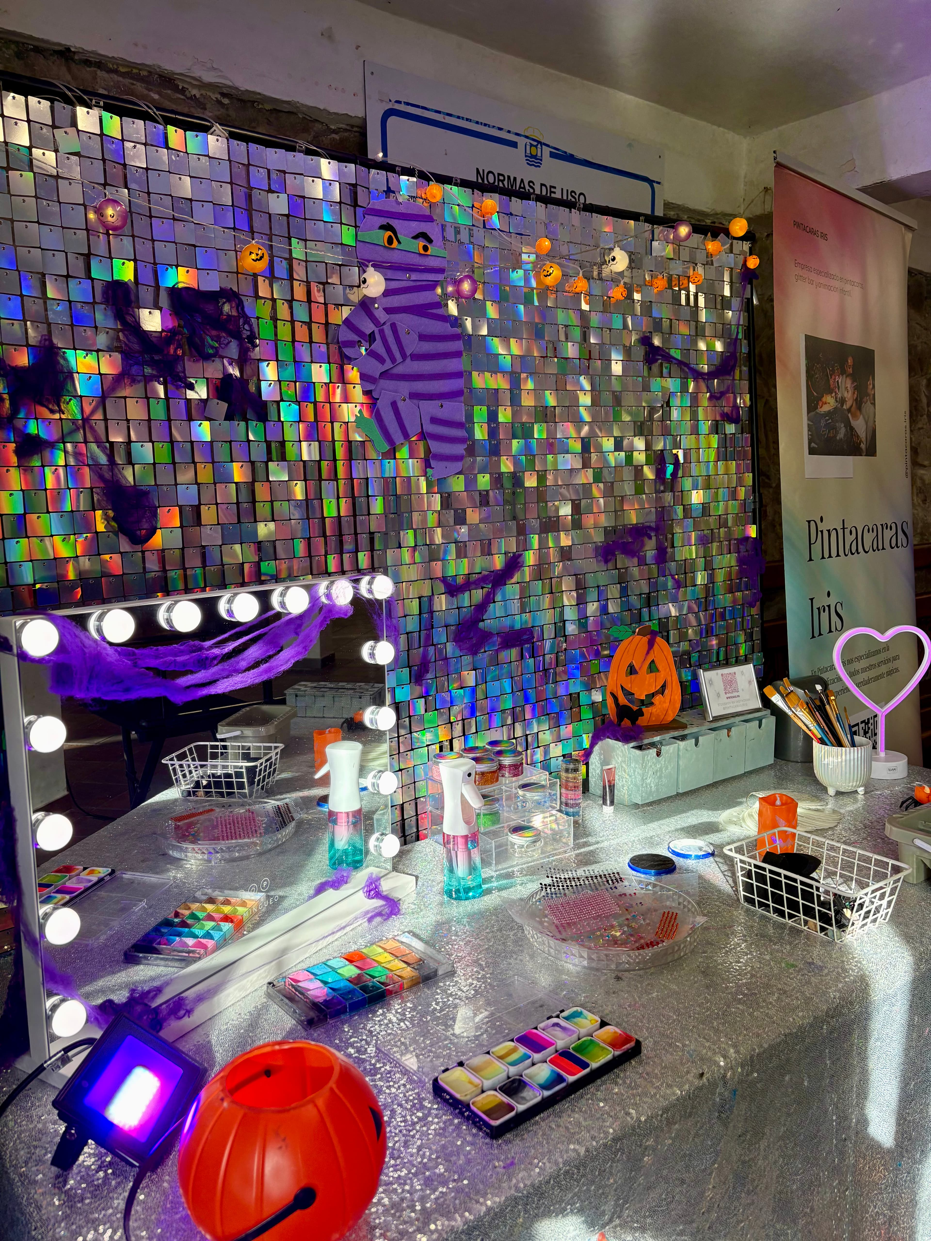 Espacio creativo con propuestas para invitados